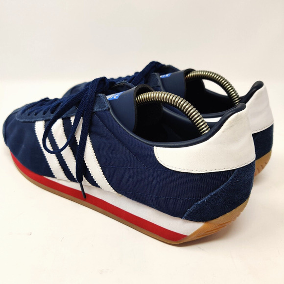 Adidas Country OG Sneakers Shoes Mens 10.5 Blue White Red EE5744 Retro Rare main image 15